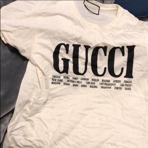 Gucci Cities T Shirt